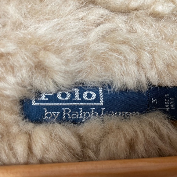 Polo Ralph Lauren shearling-lined bomber jacket - Picture 3 of 11